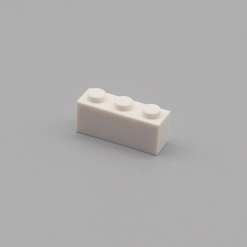 Small Particle Assembly Puzzle Children's Building Block DIY Parts Brick 1x3 Hole Compatible Spare Parts