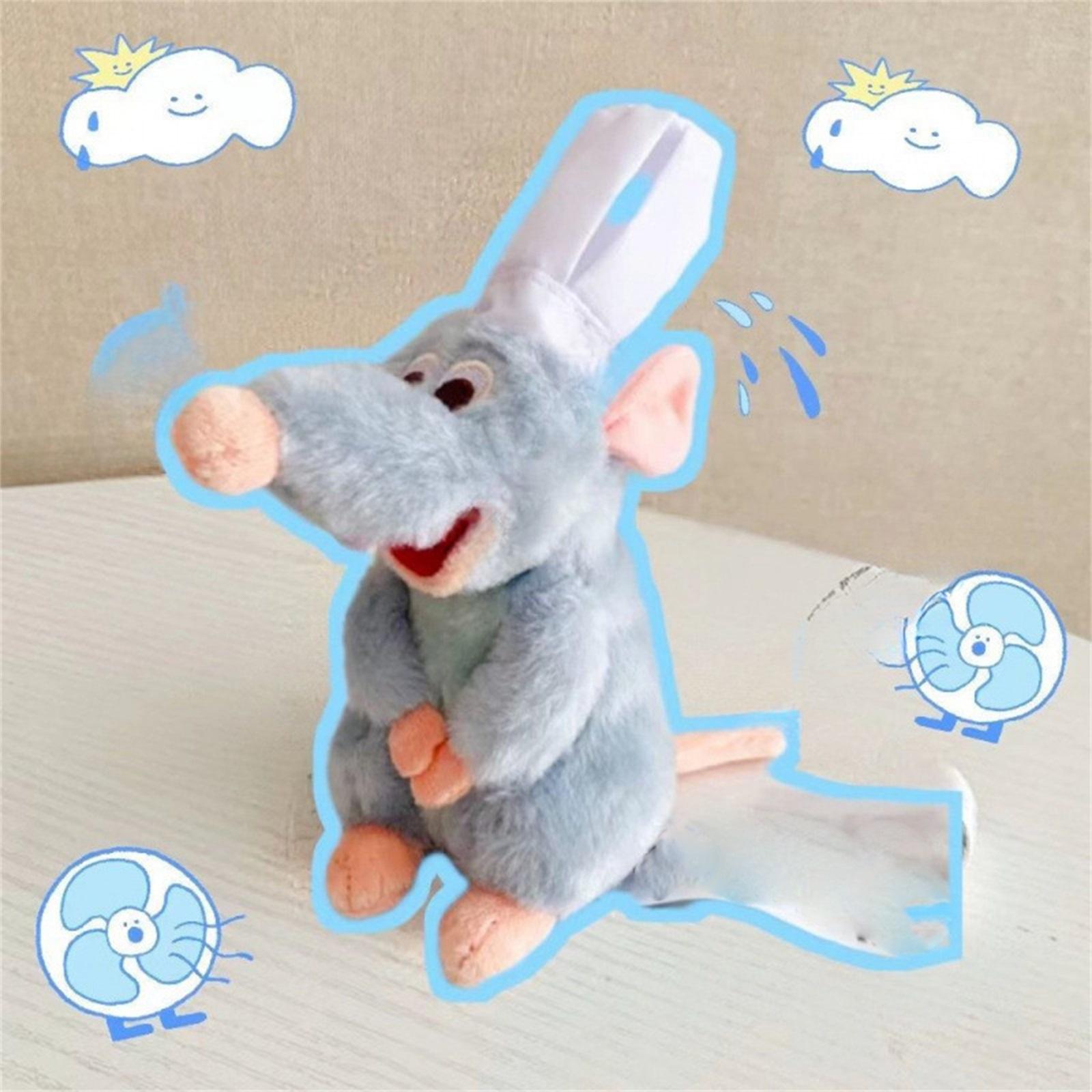 

Super Cute Cooking Mouse KingPlush Doll With Magnet For Shoulder Sitting OnBirthday One Size