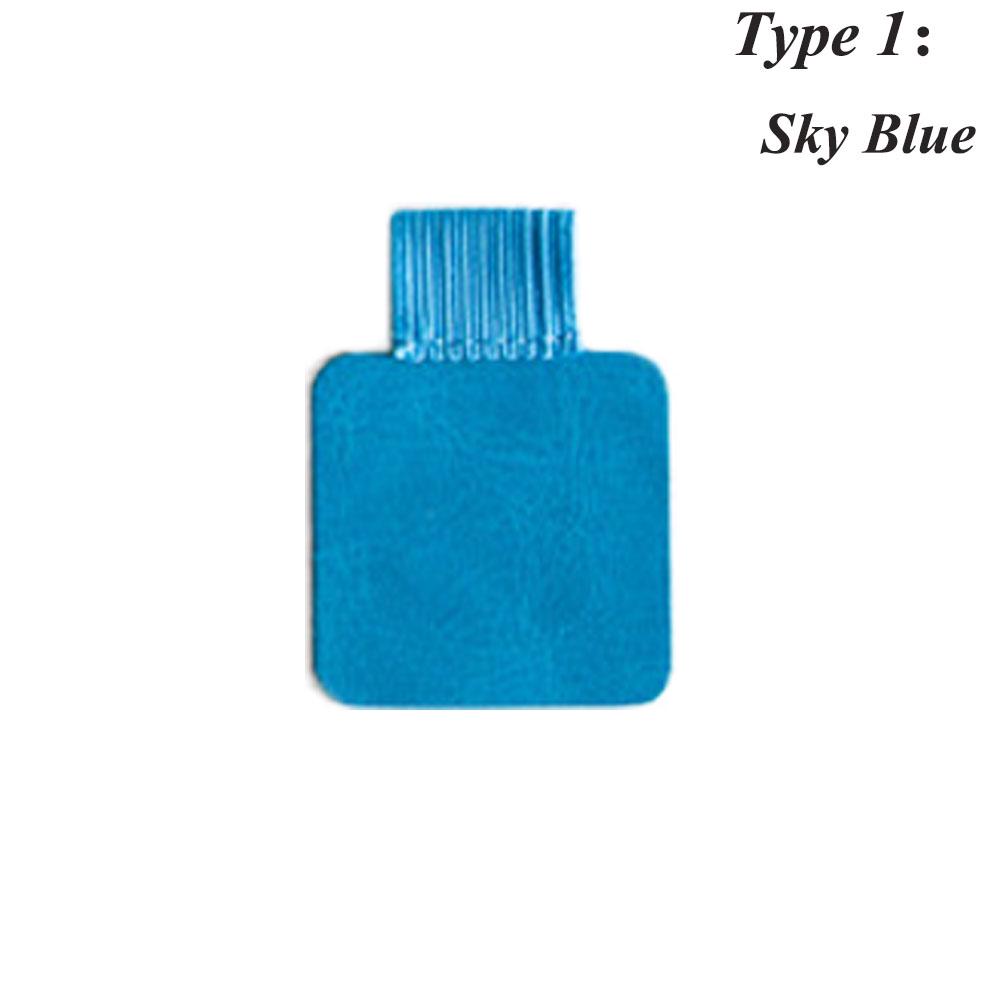 1 porte-stylo auto-adhésif avec boucle élastique en cuir, pinces à crayons pour cahiers, journaux, presse-papiers, stylos, fournitures de bureau