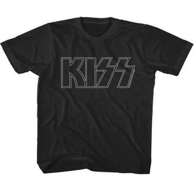 T-shirt con logo classico Kiss