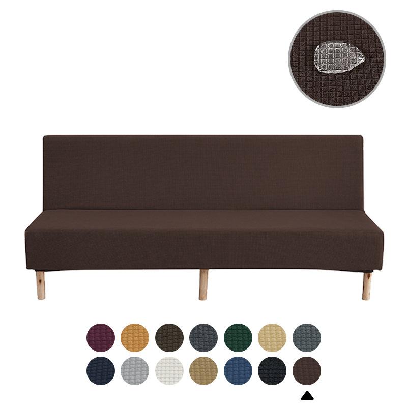 Sitzplatzkapazität 190-210cm Klapp-Sofa Garnitur-Set Zuhause Schutzhülle Feuchtigkeitsbarriere Gewebter Bettrahmen-Schutz Jacquard Garnitur Schlafsofa M(160-190cm)
