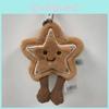 Jellycat Amuseables Star Cookie Plush Toy With Hanging Loop For Kids Bedroom Decor