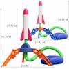 Children Air Stomp Rocket Launcher Toy Flying Foam Rockets Foot Pump Jump Pressed Outdoor Interactive Game for Kids Boys