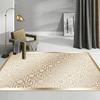 Golden Decorative Rug For Living Room Luxury Style Entrance Floor Mats Lounge Soft Antiskid Carpet Bedroom Bedside Rugs Washable