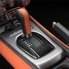 Kohlefaser Für Camaro 2010-2015 LHD Auto Schalthebelblende Aufkleber Zierleiste Innenzubehör