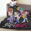 Saja Boys Soda Pop Blanket Kpop Demon Hunter Super Warm Plush Throw Blanket For Kids Adult Bedroom Flannel Bedspread Bed Cover