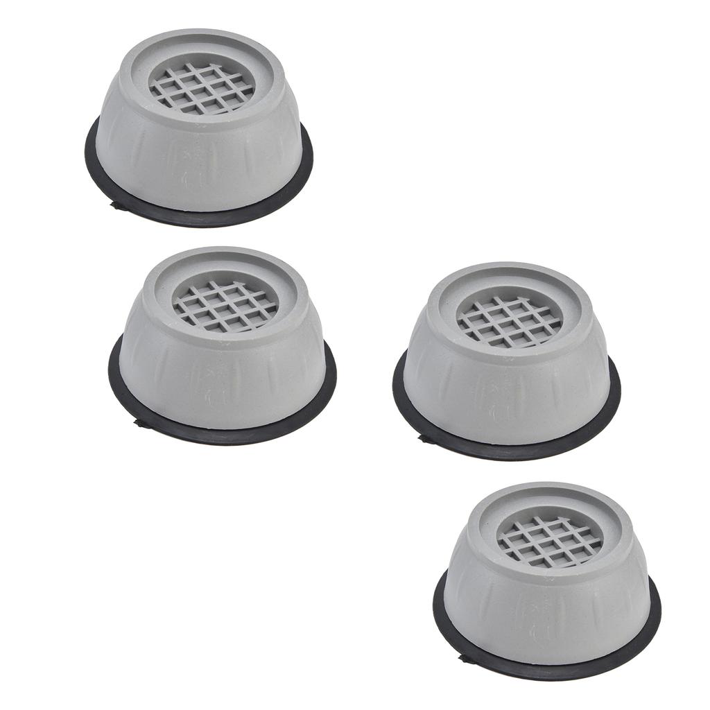 4pcs Washing Machine Pad Shockproof Noise Cancelling Prevent Slip Washer Foot Cushion for