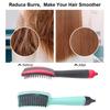 3-in-1 Ionic Blow-Drying Comb: Large Wave Hot Air, Dual-use for Dry/Wet, Straight/Curly Hair, Quick Styling.