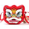 Soft Lion Dance Shoulder Bag Plush Red Lion Coin Pruse  Pay a New Year Call