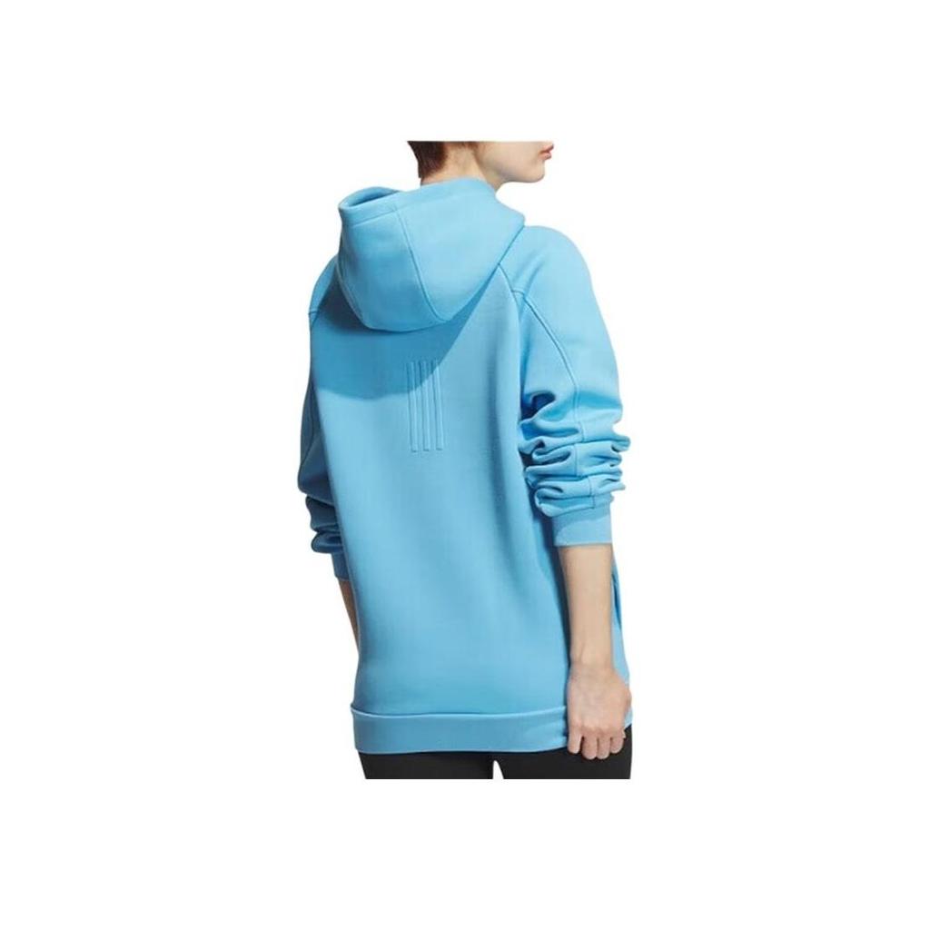 adidas Unisex Light Blue Casual Sports Hoodie JE8629