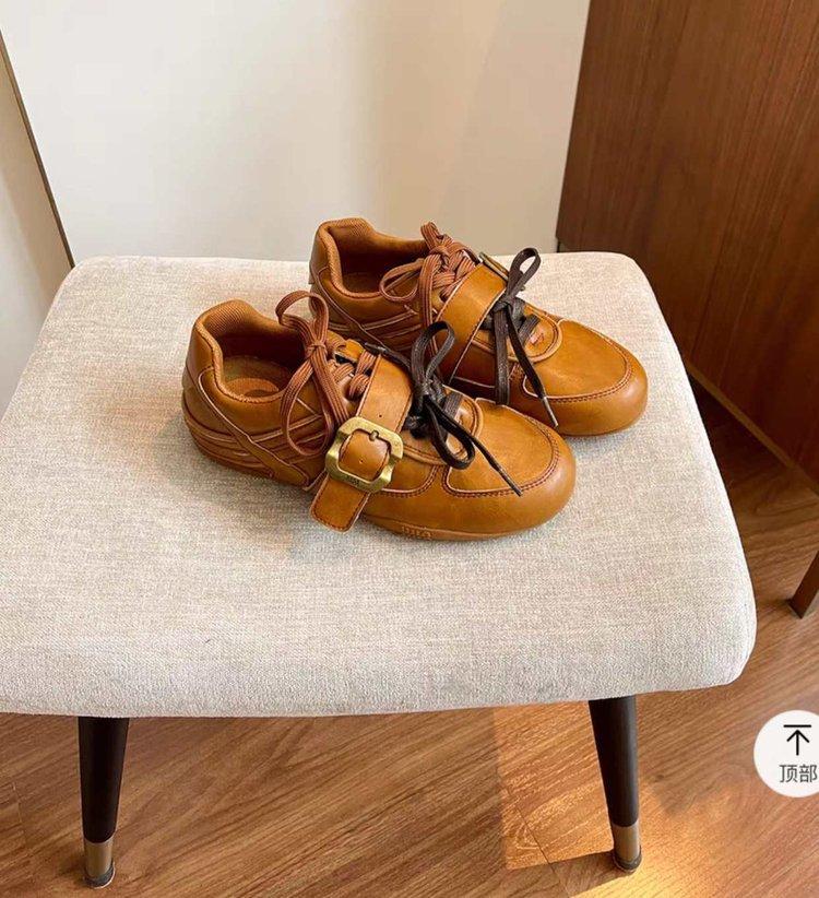 

Casual single shoes women s 2025 autumn new belt buckle American retro German training boots flat-bottomed fashion casual single shoes women 40