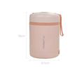 600ML Electric Heating Lunch Box USB Electric Portable Food Warmer with Drink Function Stainless Steel Picnics Food Heater