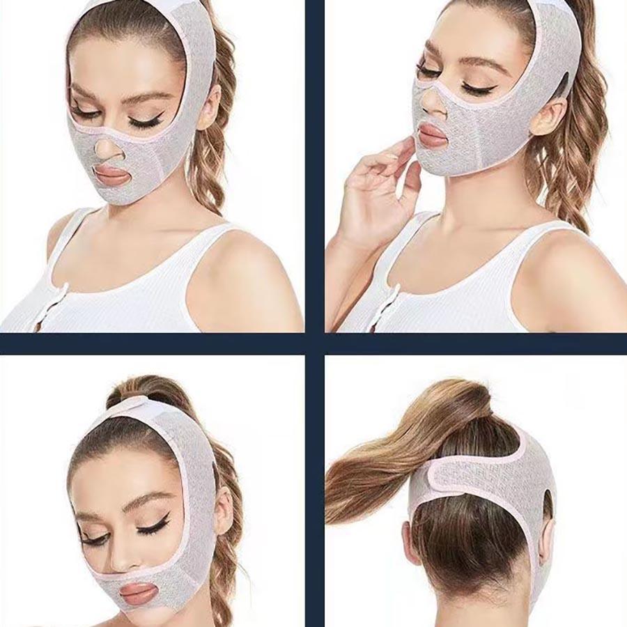 Face Bandage Adjustable V Lift Up Belt Sculpting Sleeping Mask Reduce Double Chin Face Facial Face Lifting Tapes Skin Care Tool