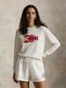 Maglione da donna a maglia larga jacquard aragosta retrò Autunno Inverno 2026