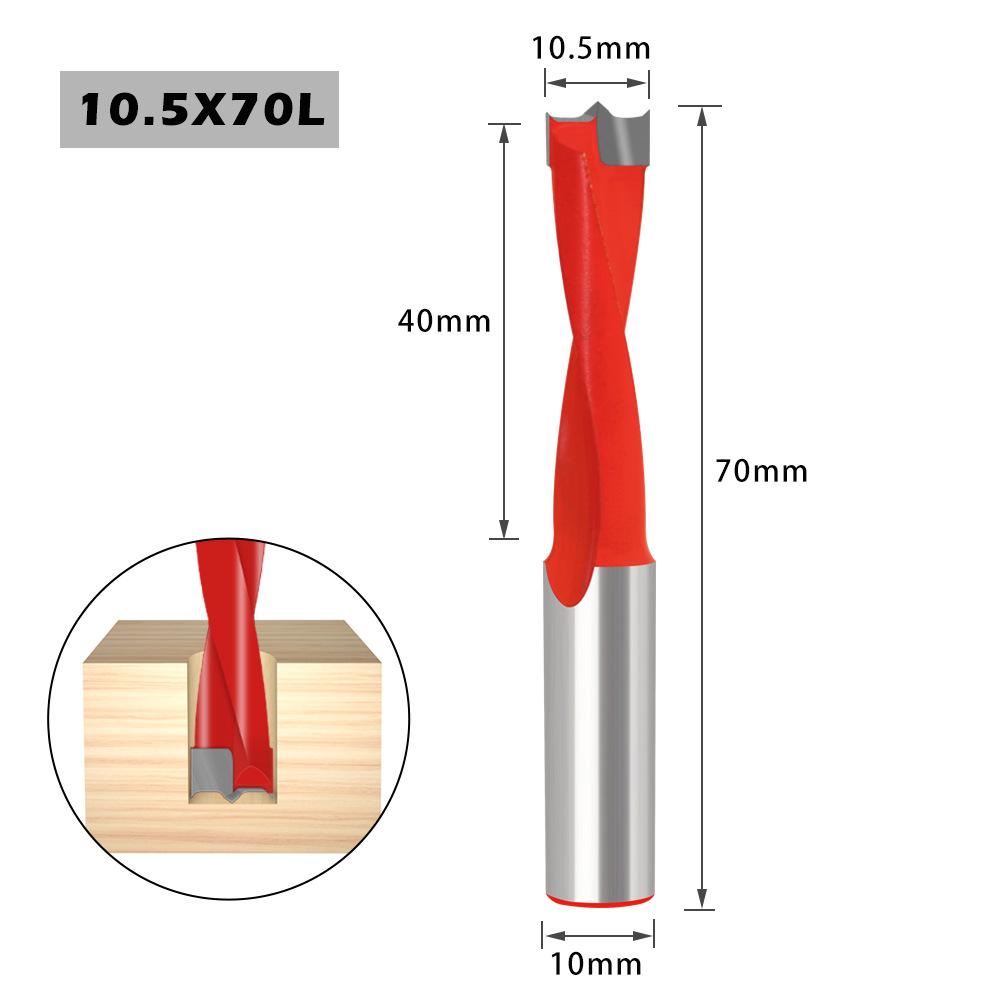Woodworking Machinery Row Drilling Forward Reverse Alloy Woodworking Drill Bit Hole Opener 3-In-1 Hinge Tungsten Steel Drill Bit