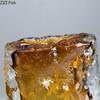 Transparent Amber Wrinkle Glass Vase Hydroponics Floral Vases Desk Decoration Artificial Flowers Decorative Flower Arrangement