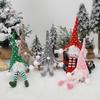 LED-Lit Knitted Forest Elf Christmas Tree Ornament
