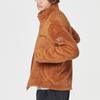 FILA Velvet Jackets Unisex Brown Stand Collar Moderate FS2PLC4101X-CAL