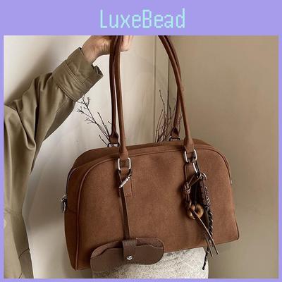 Boston Bag Small Pu Crossbody With Zipper Pocket For Daily Use