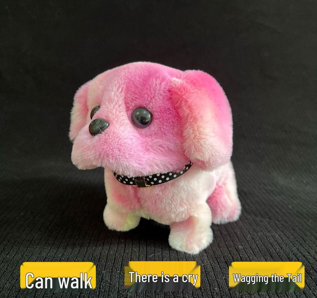 Elektronischer laufender & bellender Plüschroboter Welpe