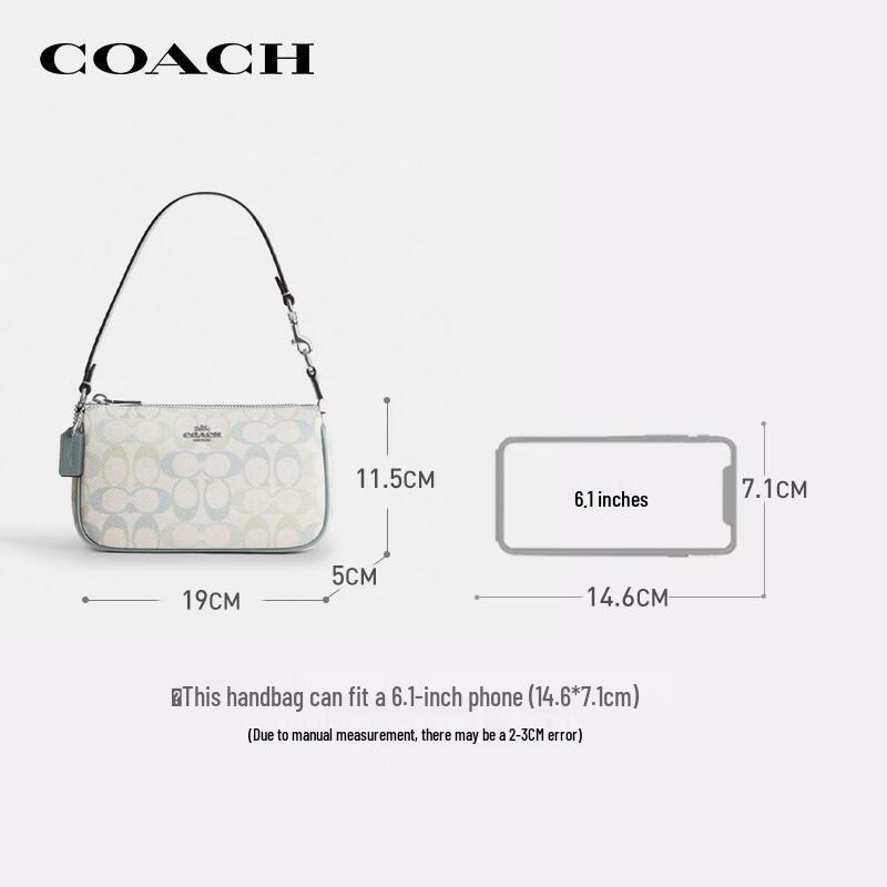 COACH Nolita Floral Print Mini Shoulder Bag