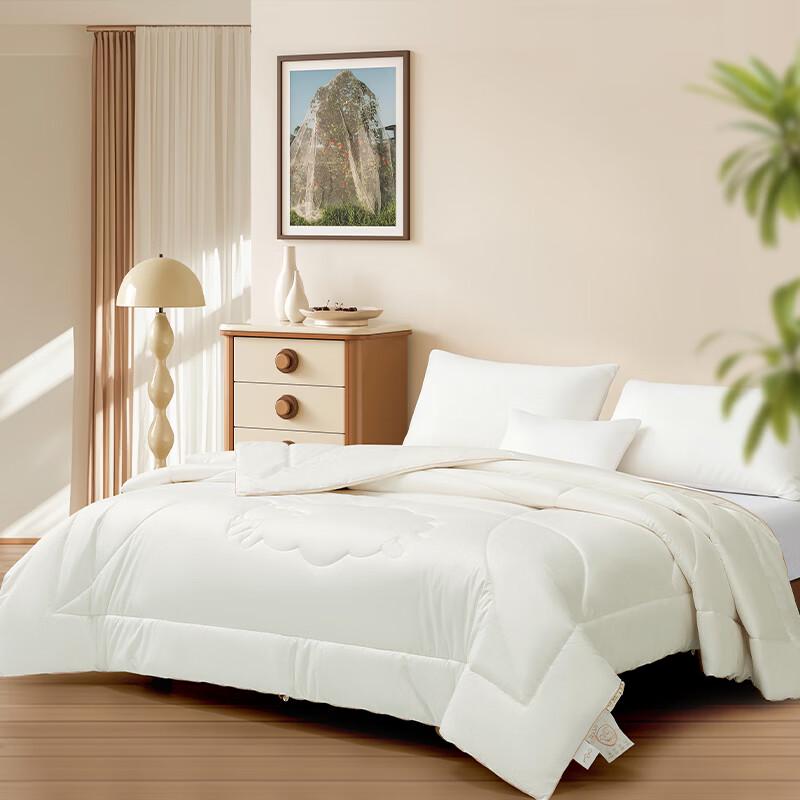 Mercury Home Textiles Snow Velvet 100% Australian Wool Quilt