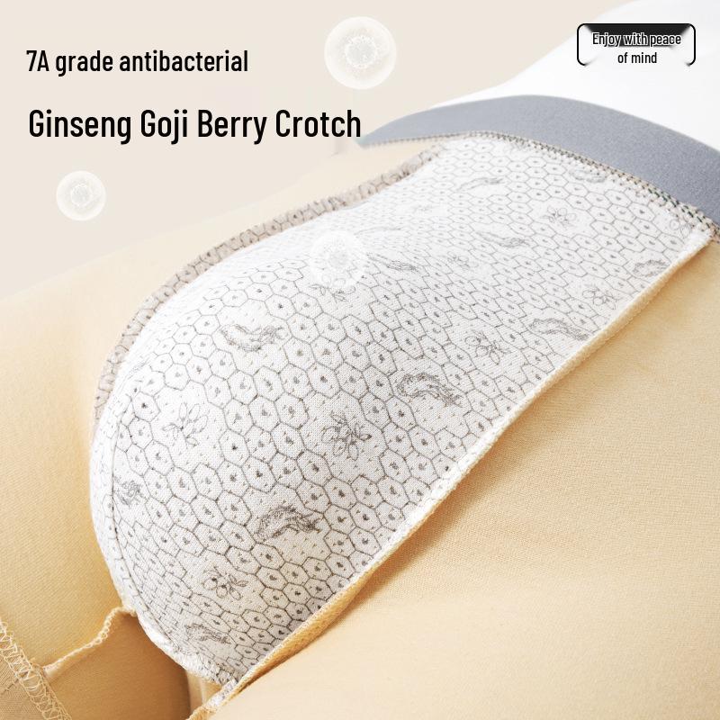 Men's Trendy Color Block Cotton Boxer Briefs with Antibacterial Breathable Crotch and Comfortable Plus Size Design.