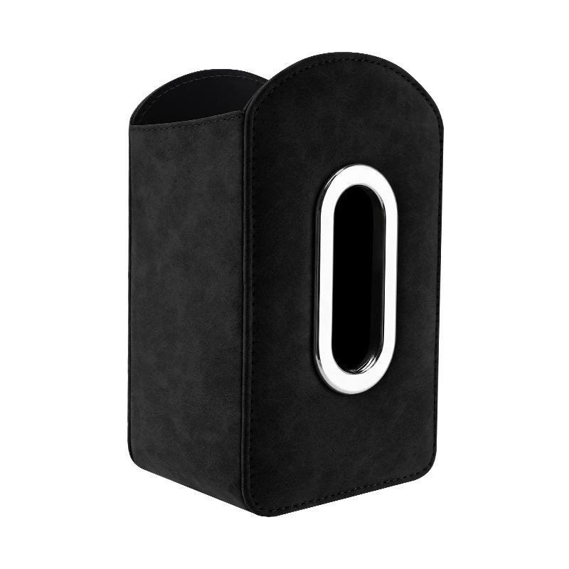 

N0HF Tissue Holder with Side Storage Pouches, Easy Access Hanging for Vehicle Seating