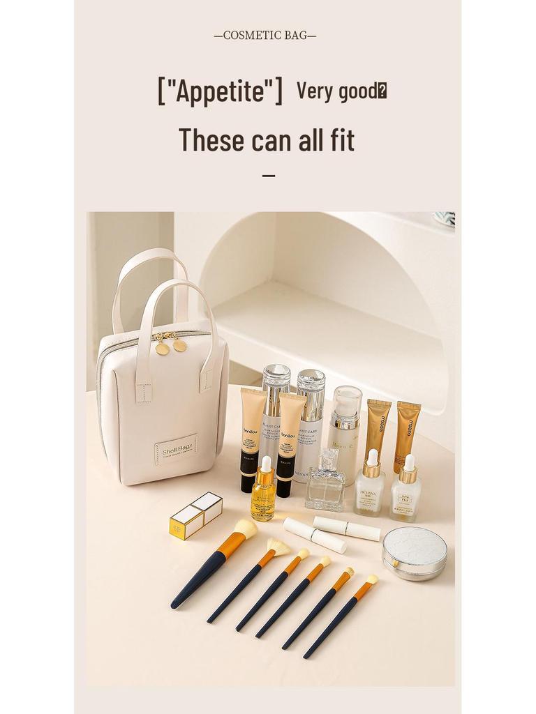 Przenośna kosmetyczka o dużej pojemności na kosmetyki i przybory toaletowe