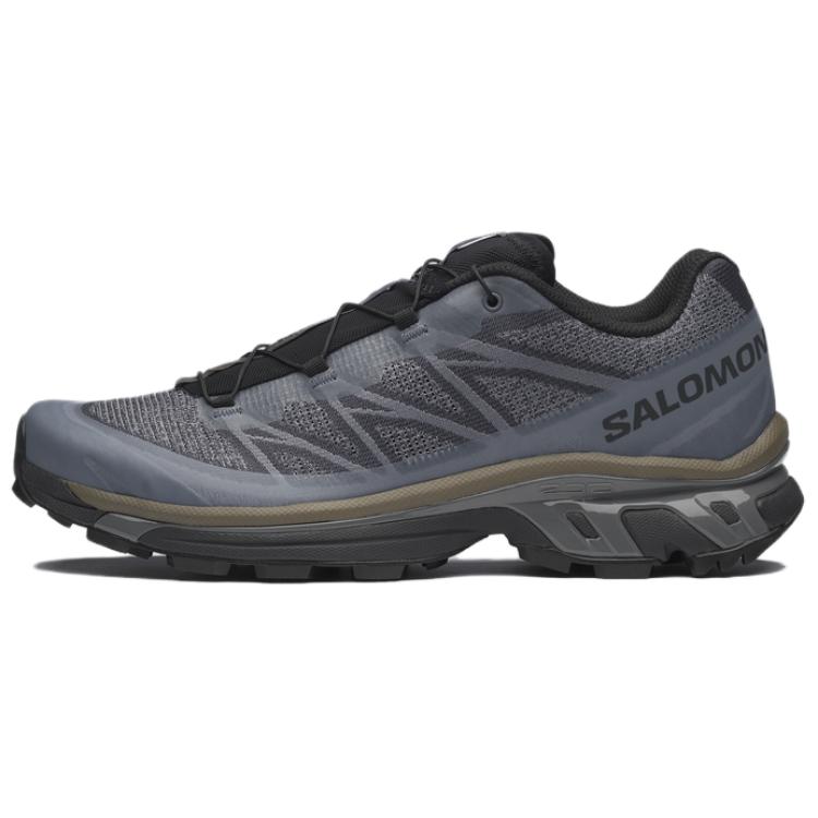 SALOMON XT-6 Shadow Comfortable Versatile Durable Breathable Support Low-Top Outdoor Functional Shoes Unisex Shoes Blue Gray 478739
