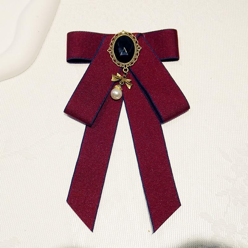 Girls Fashion Collar Tie With Alloy Material For Office And Party Wear