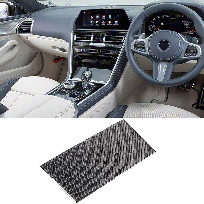 

Soft carbon fiber For BMW 8 Series M850i G15 G16 2019-2026 Car Central Control Gear Panel Frame Interior Accessories For LHD