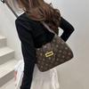 Fashion Pattern Flower Gold Buckle Decoration Women Casual Bags Shoulder