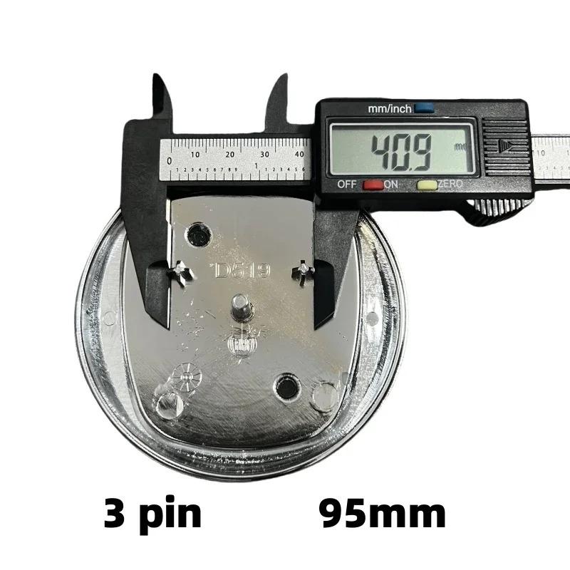Accessorio Cofano Auto FIAT in ABS 95mm/120mm - Emblema Griglia per Doblo Tipo Panda Ducato Fiorino Grande Punto 500 500X Freemont Stilo