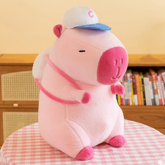 Baseball Tennis Capybara Plush Toy Animal Plushie Stuffed Comfort Doll Pillow