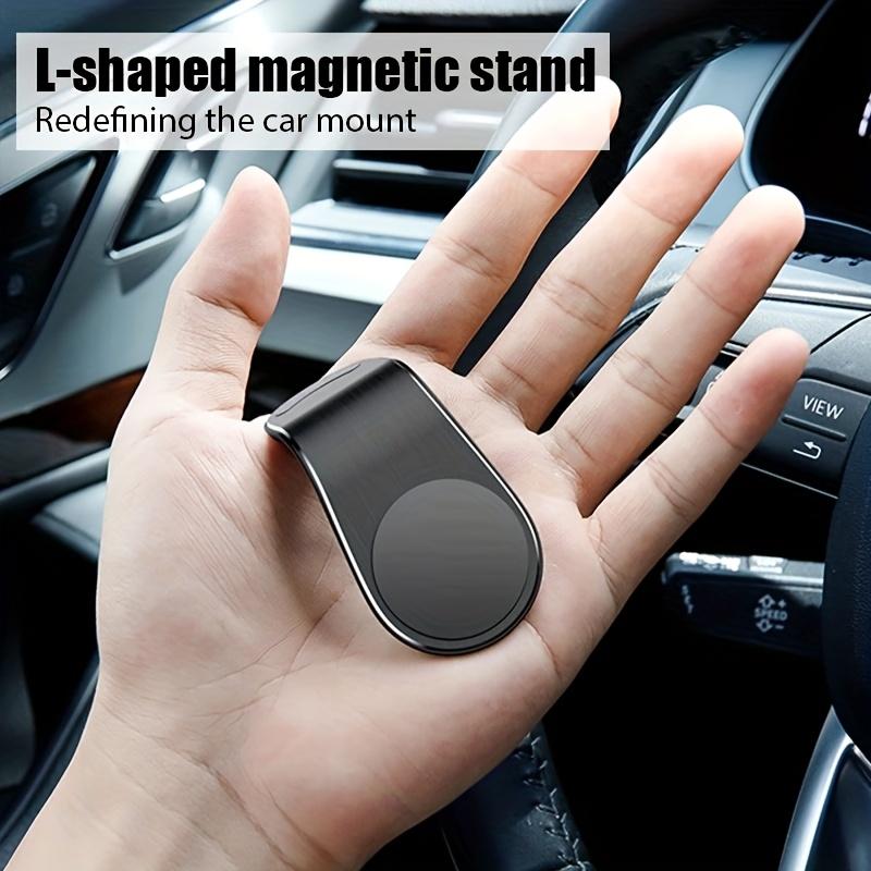 1Pc L-shaped magnetic mobile phone holder, used for car GPS navigation, out of trend mobile phone holder