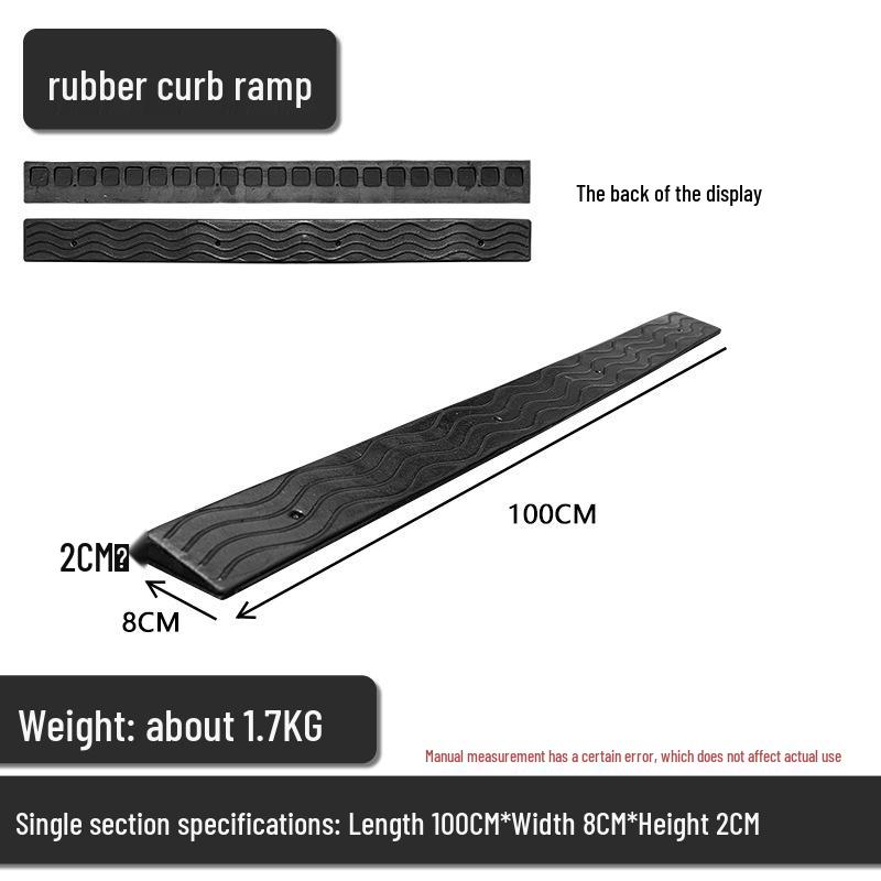 Rubber Curb Ramp Mat for Driveway