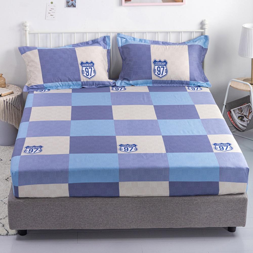 Cotton Mattress Single Piece Pure Cotton Bedspread 1.8 Meters Non-slip Mattress Mattress Cover Crib Brown Mattress Fully Enclosed Protective Cover