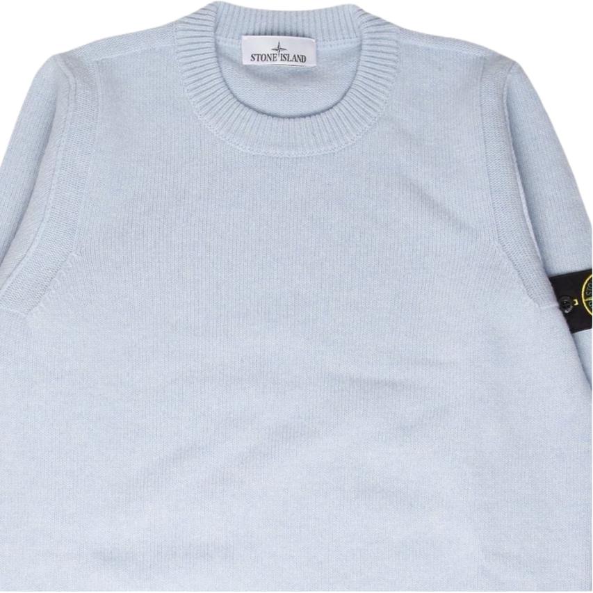 STONE ISLAND Solid Color Crew Neck Long Sleeve Sweater Unisex Sweater K2S155100072S00A3-V0041