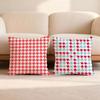 Chic Houndstooth Pattern Style Cushion Cover Premium Comfort Reversible Pillow Cove In One Design For Any Room & Car Interior