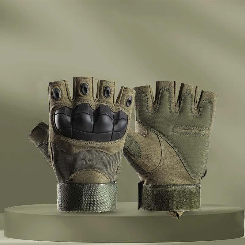 Tactical Half-Finger Outdoor Gloves M (2 Pcs)