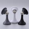 Stainless Steel Magnetic No-Drill Door Stopper - Silent, Anti-Collision, Bedroom & Bathroom Door Bumper