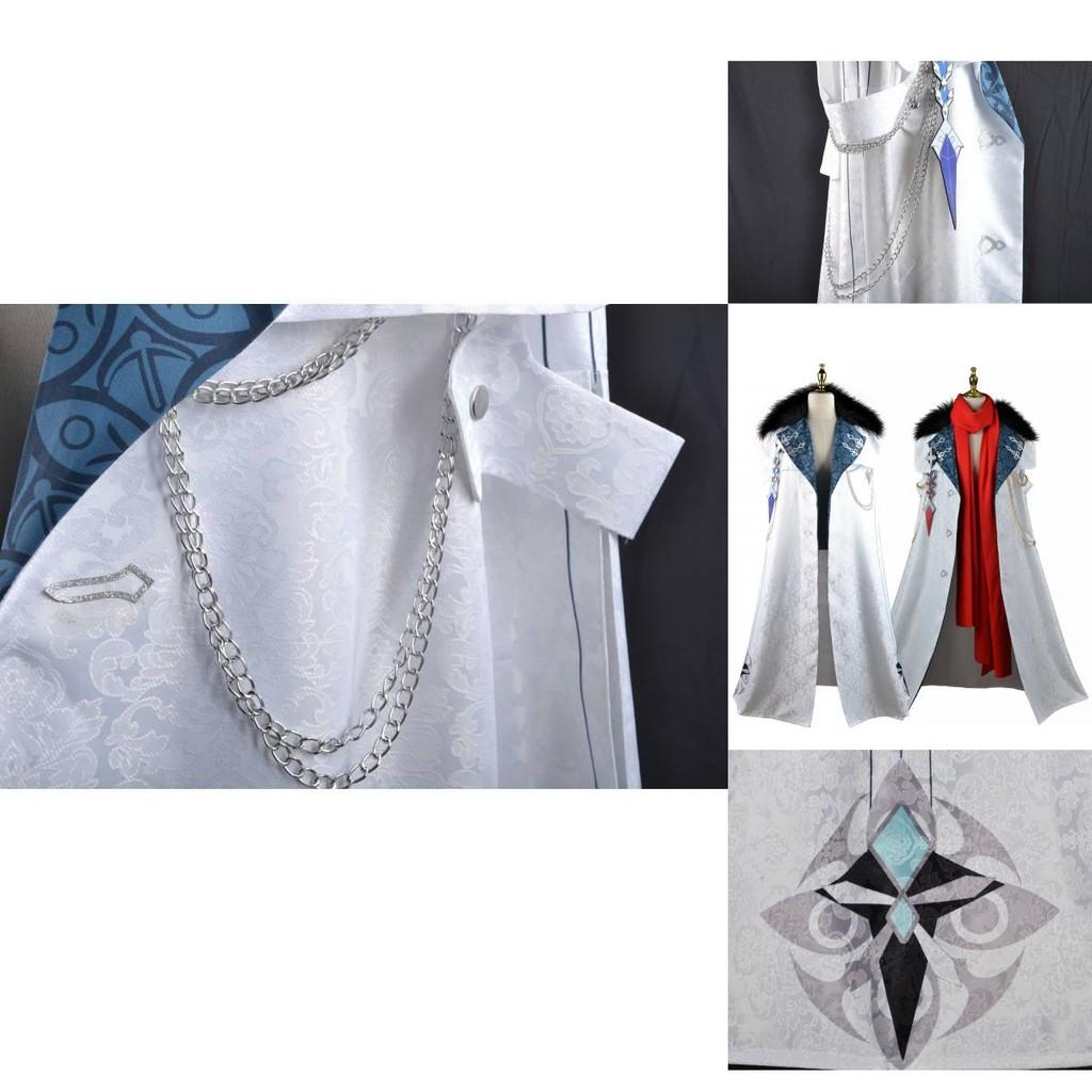 Original Trial Impact Cosplay Kostüm Tartaglia Umhang Halloween Party Outfit