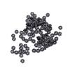 100pcs Din934 M2 M5 Black Zinc Plated Carbon Steel Metric Thread Hex Hexagonal Nuts