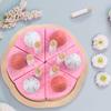 Play Food Two-Layer Pretend Birthday Cake Toy Hand-Eye Coordination for Toddlers