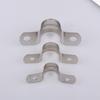 20Pcs M5-20 Rigid Pipe Strap Stainless Steel 2 Holes Cable U Bracket Pipe Clamp For Fixing Pipe Or Cable Horseback Saddle Clamp