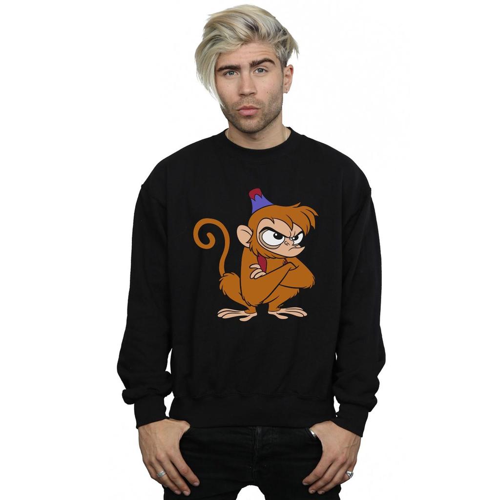 Disney Mens Aladdin Angry Abu Sweatshirt