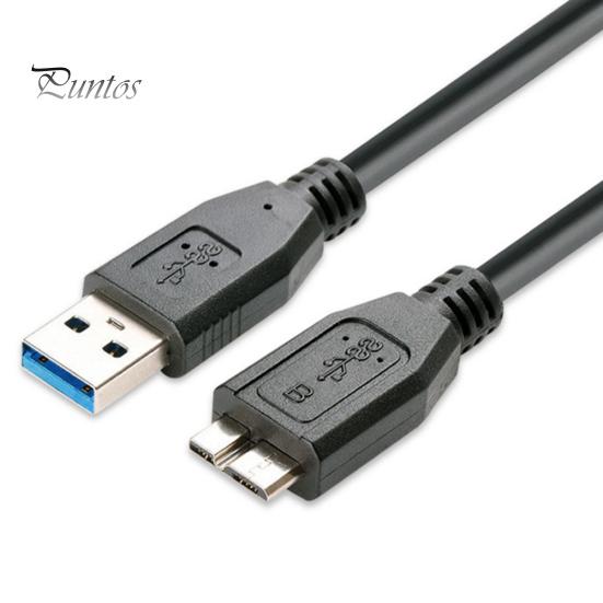 Hochgeschwindigkeits-USB3.0 A auf Micro-B-Kabelstecker für externe Festplatten