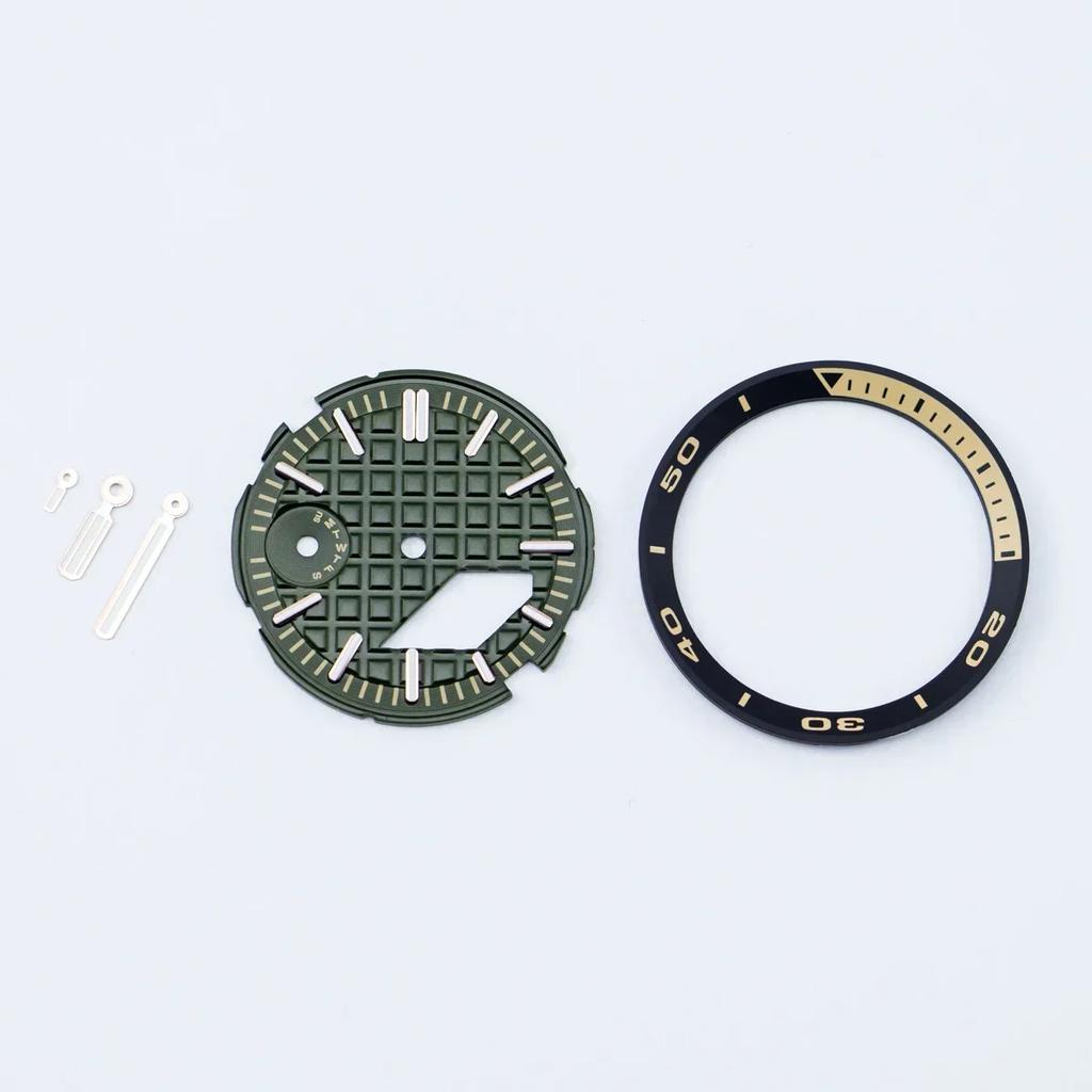 Modified Dial for Farmhouse Oak Offshore Style Dial GA2100 Needle Nail Scale Inner Shadow Circle Dial Trendy Dial Accessories