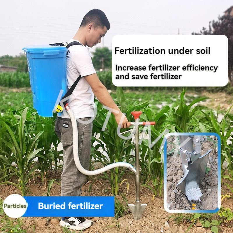 Granular Dünger Applikator Landwirtschaftliche Düngemittel Top Dressing Gerät Düngemaschine Obstbaum Düngemittel Pistole Schaufel